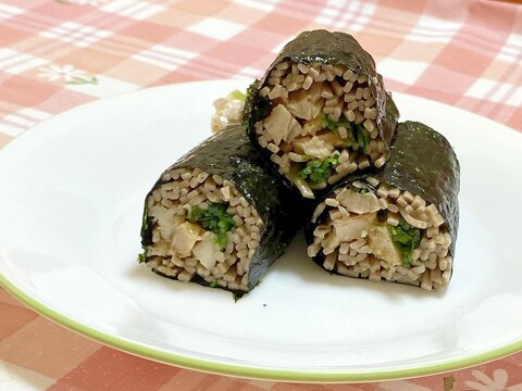 食事にも、おつまみにも、お蕎麦ののり巻き